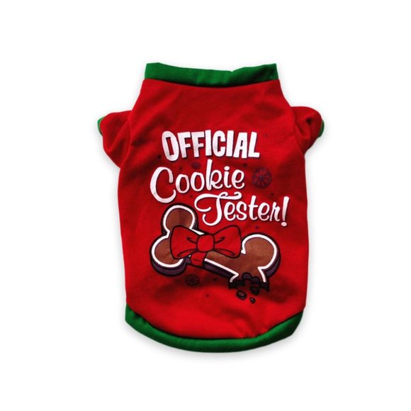 Official Cookie Tester XS Dog Christmas Jacket - Picture 5 of 6